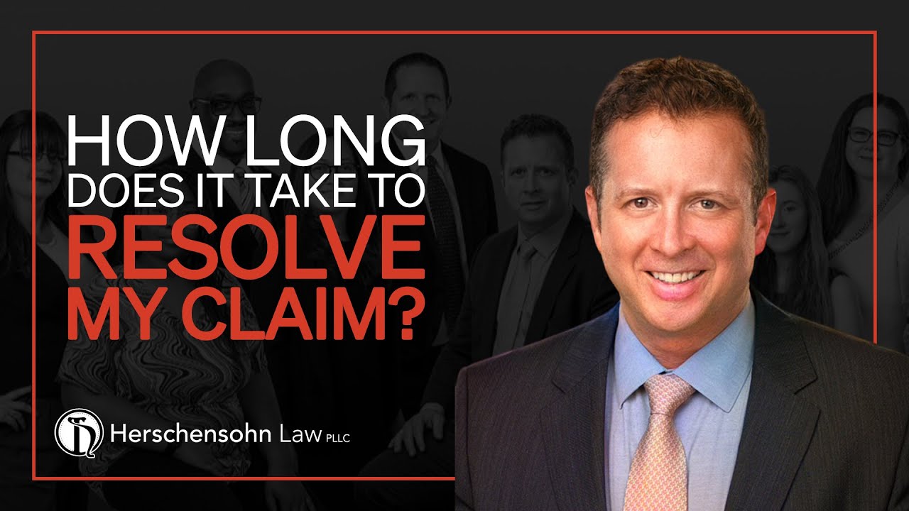 How long does it take to settle a personal injury claim? - Herschensohn Law Firm