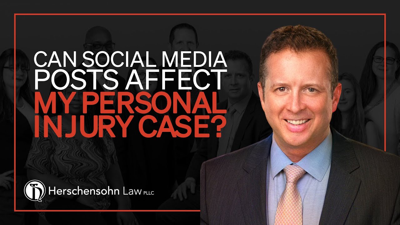 Can social media posts affect my personal injury case? - Herschensohn Law Firm
