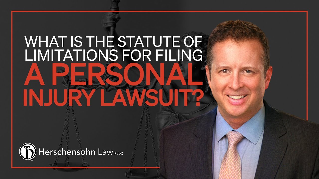 What is the statute of limitations for filing a personal injury lawsuit? - Herschensohn Law Firm