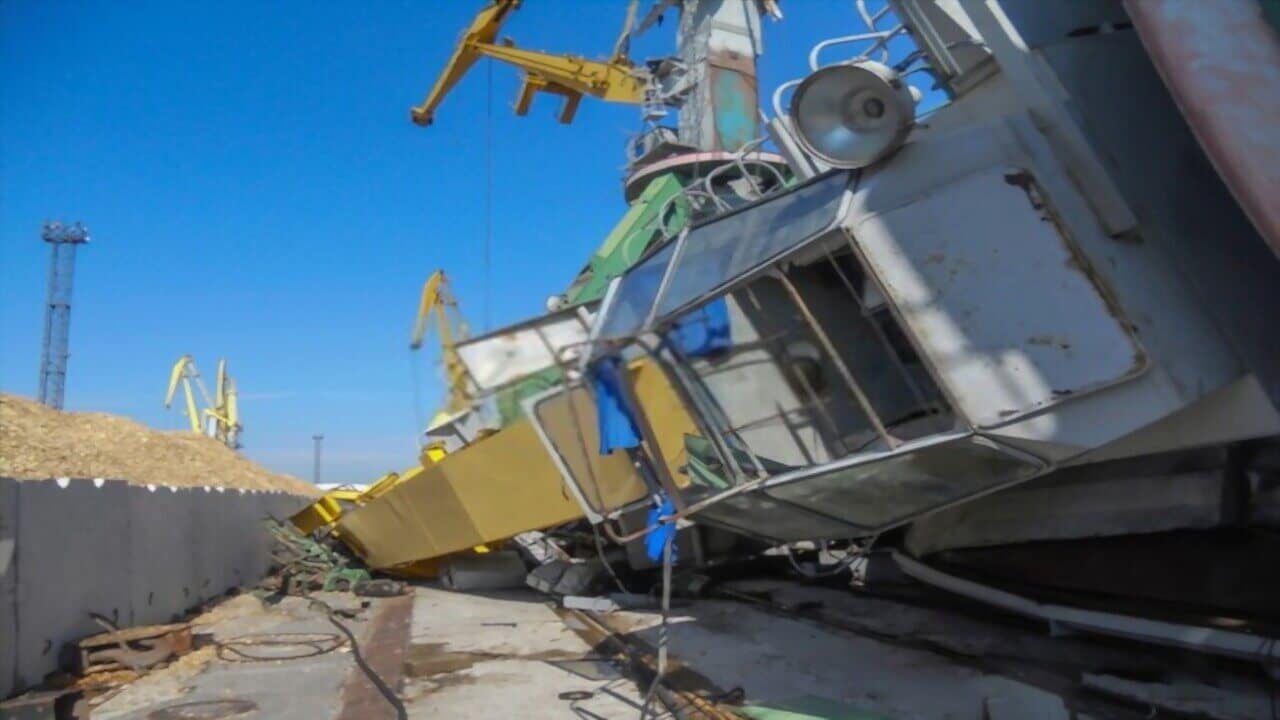 Crane Collapse at Construction Site