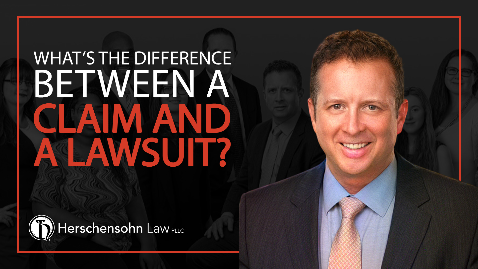 What&rsquo;s the difference between a claim and a lawsuit? - Herschensohn Law Firm